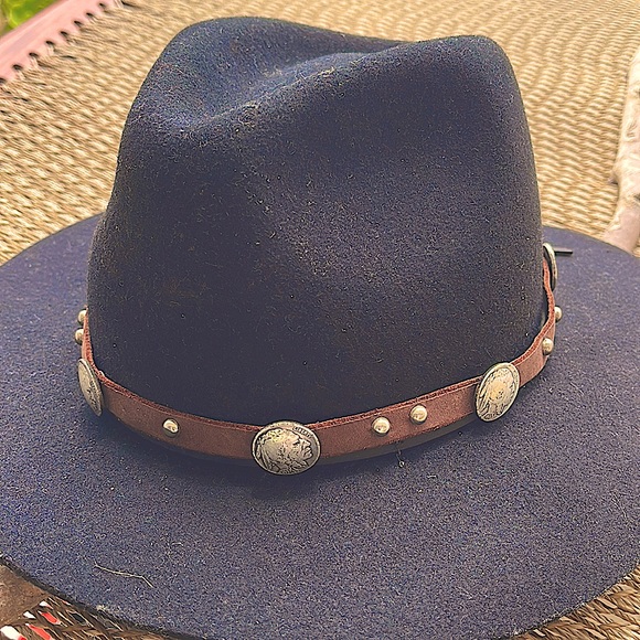 Leather Buffalo nickel hat band - Picture 1 of 3
